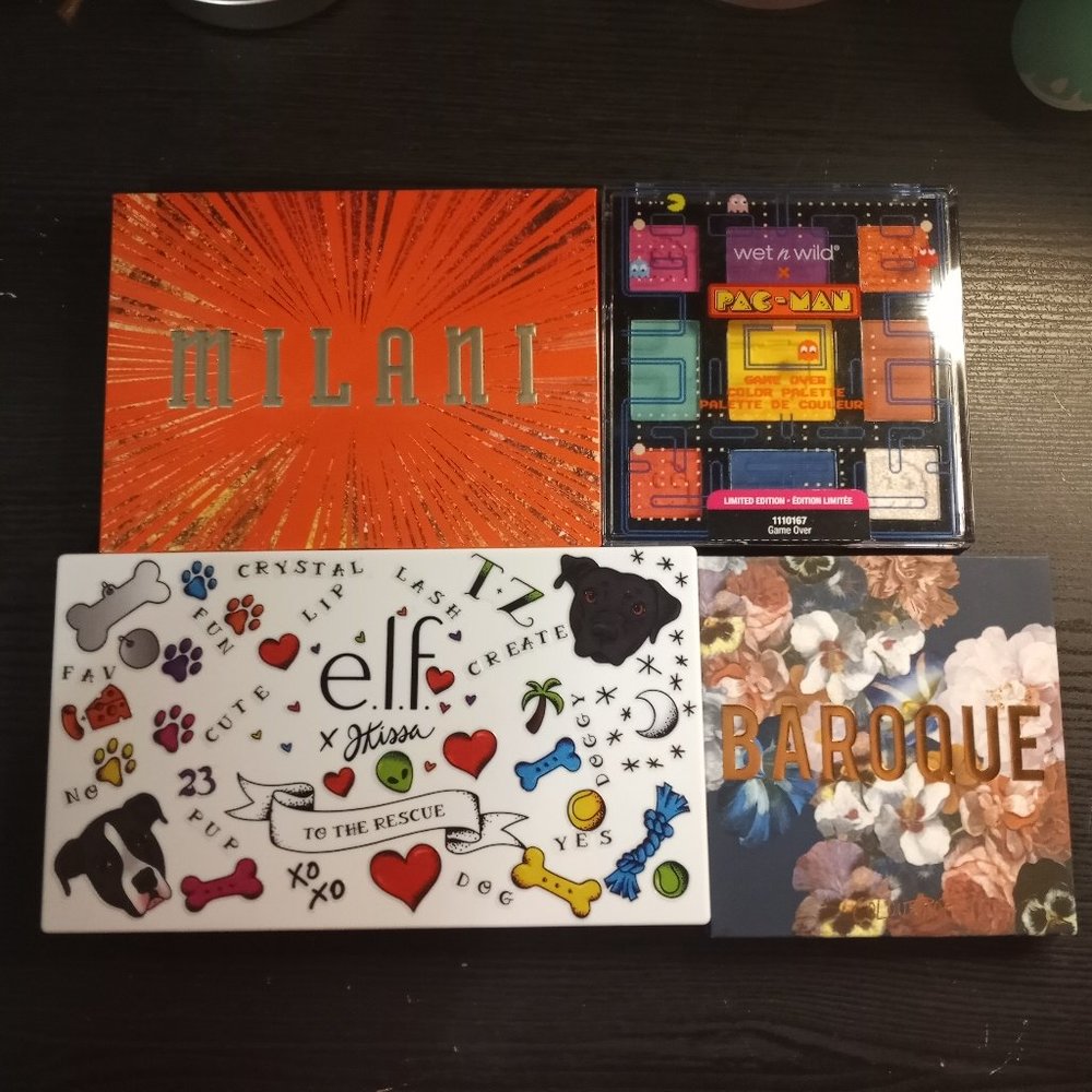 Bundle of 4 Eyeshadow Palettes (Value of $53.99)